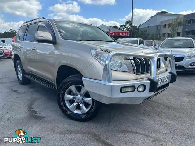 2010 TOYOTA LANDCRUISER PRADOGXL(4X4) KDJ150R 4D WAGON