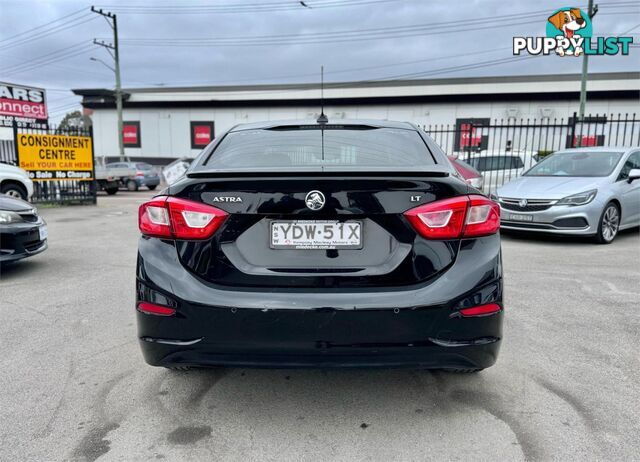 2017 HOLDEN ASTRA LT BLMY17 4D SEDAN