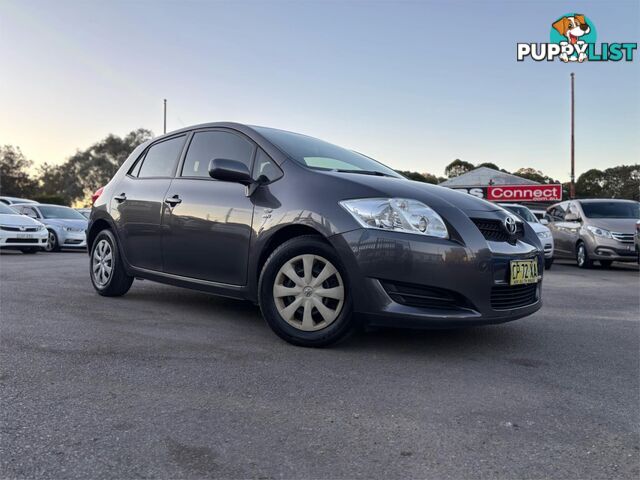 2008 TOYOTA COROLLA ASCENT ZRE152R 5D HATCHBACK