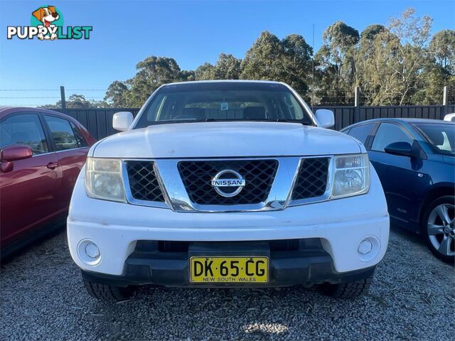 2012 NISSAN NAVARA RX(4X2) D40MY11 DUAL CAB P/UP