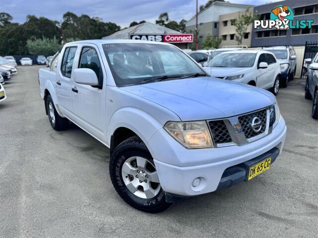 2012 NISSAN NAVARA RX(4X2) D40MY11 DUAL CAB P/UP