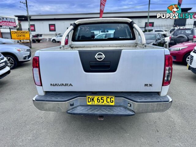 2012 NISSAN NAVARA RX(4X2) D40MY11 DUAL CAB P/UP