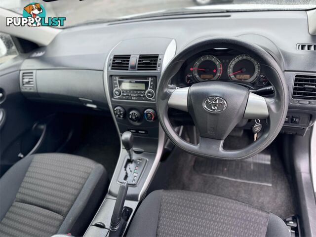 2013 TOYOTA COROLLA ASCENT ZRE152RMY11 4D SEDAN