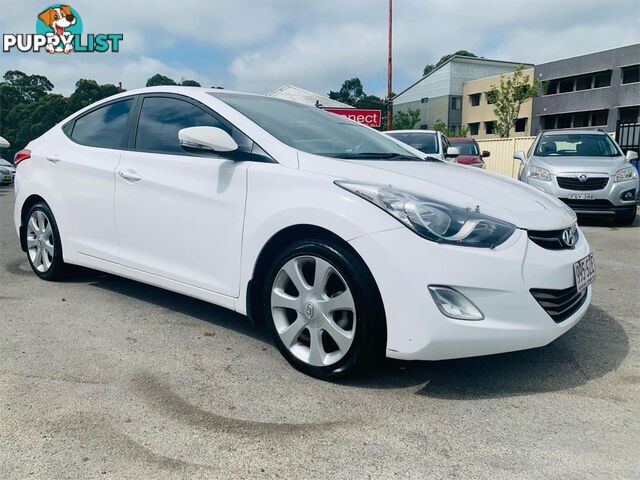 2013 HYUNDAI ELANTRA PREMIUM MD2 4D SEDAN