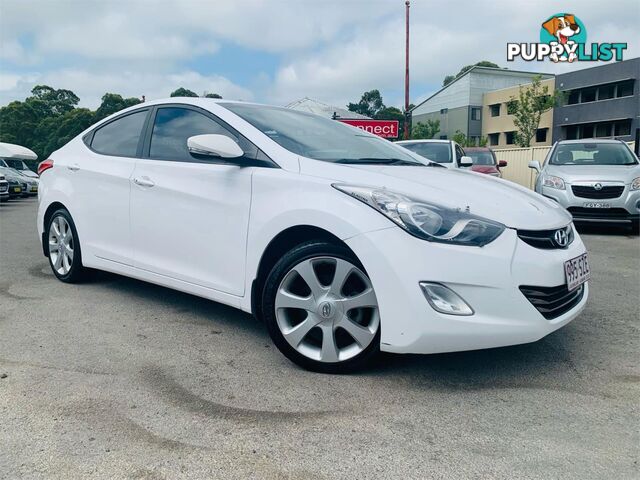 2013 HYUNDAI ELANTRA PREMIUM MD2 4D SEDAN