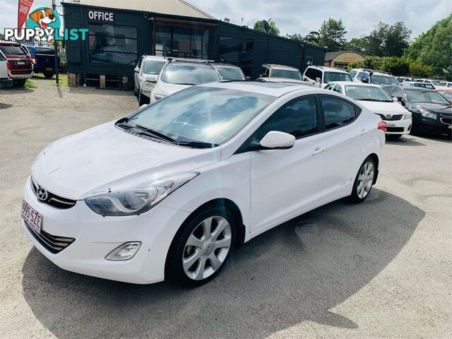 2013 HYUNDAI ELANTRA PREMIUM MD2 4D SEDAN