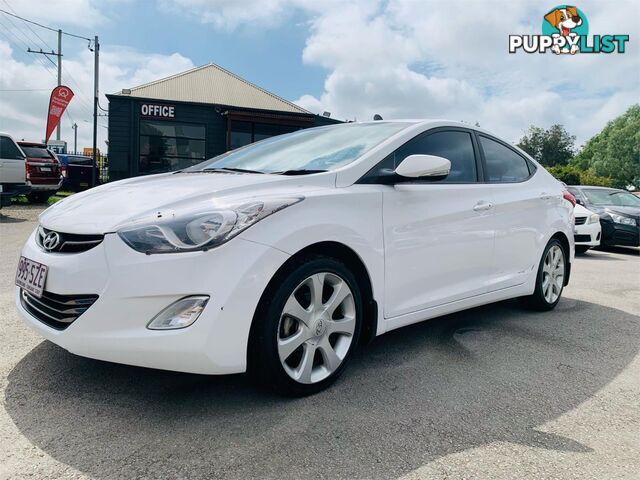 2013 HYUNDAI ELANTRA PREMIUM MD2 4D SEDAN