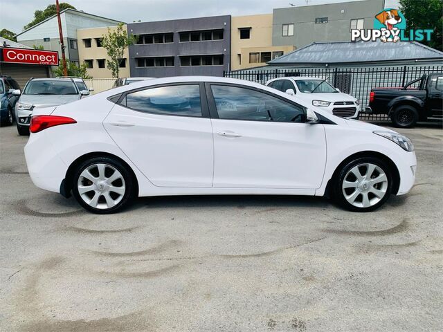 2013 HYUNDAI ELANTRA PREMIUM MD2 4D SEDAN