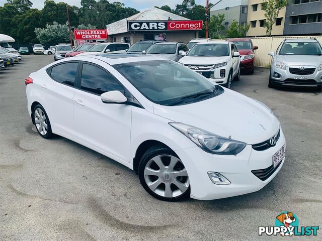 2013 HYUNDAI ELANTRA PREMIUM MD2 4D SEDAN