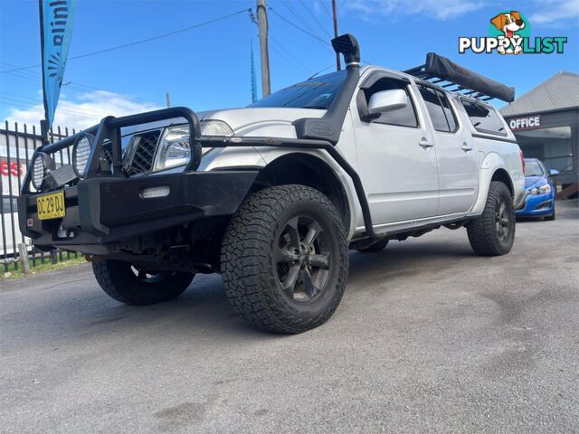 2007 NISSAN NAVARA ST X(4X4) D40 DUAL CAB P/UP