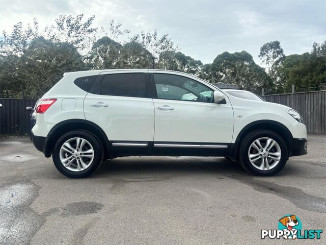 2013 NISSAN DUALIS TS(4X2) J10MY13 4D WAGON