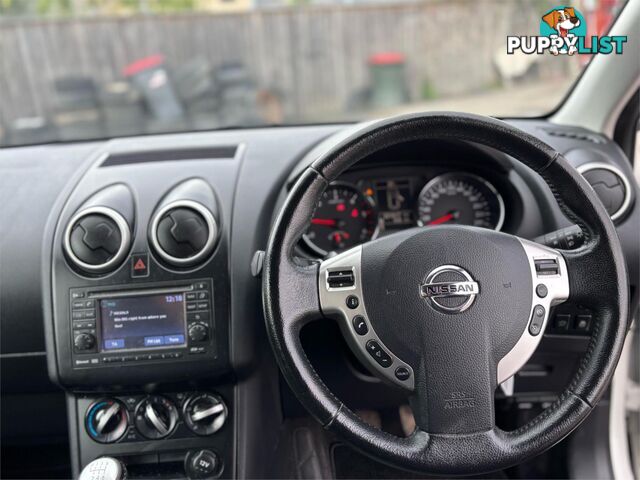 2013 NISSAN DUALIS TS(4X2) J10MY13 4D WAGON