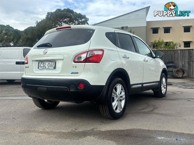 2013 NISSAN DUALIS TS(4X2) J10MY13 4D WAGON