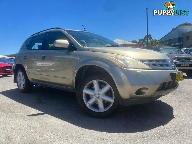 2006 NISSAN MURANO TI Z50 4D WAGON