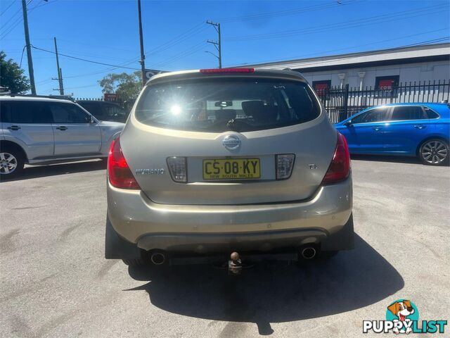 2006 NISSAN MURANO TI Z50 4D WAGON