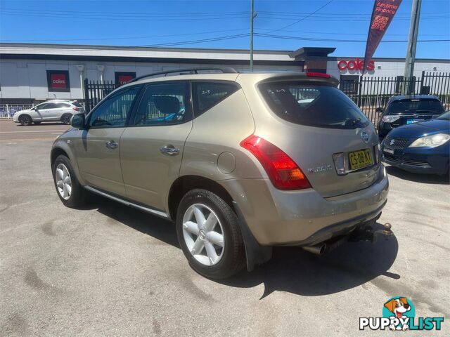 2006 NISSAN MURANO TI Z50 4D WAGON