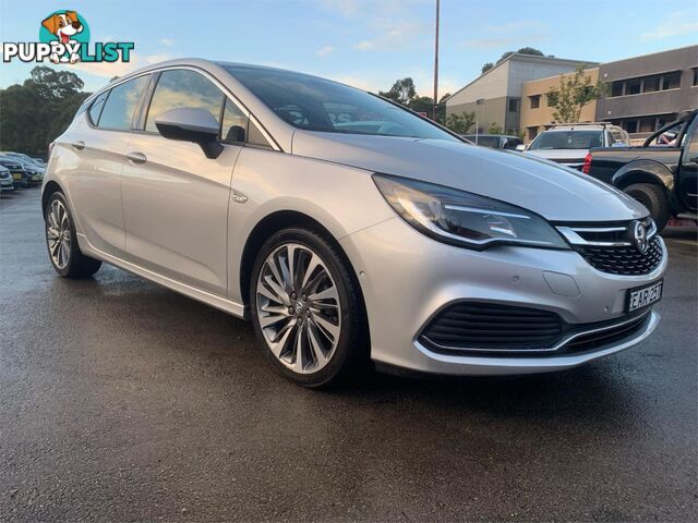 2017 HOLDEN ASTRA RS V BKMY17 5D HATCHBACK