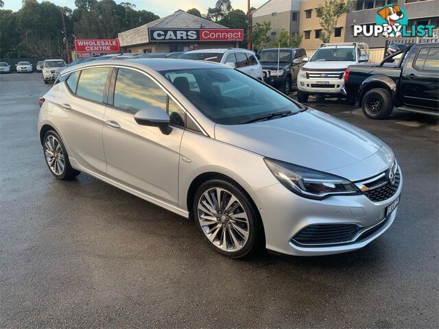 2017 HOLDEN ASTRA RS V BKMY17 5D HATCHBACK