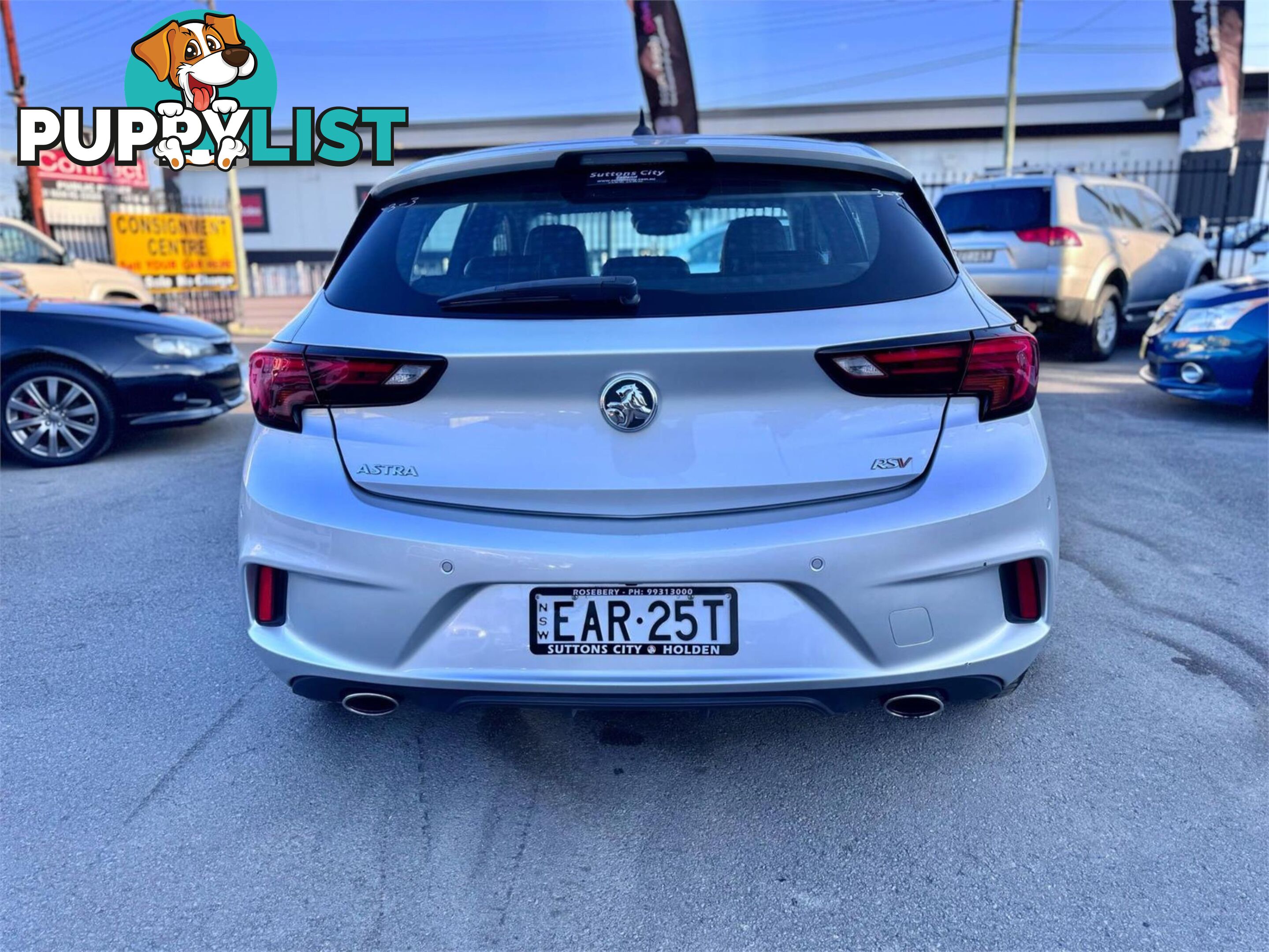 2017 HOLDEN ASTRA RS V BKMY17 5D HATCHBACK