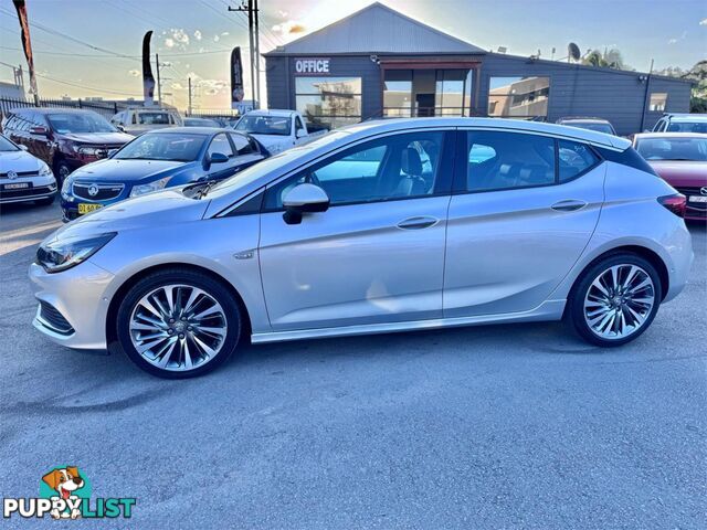 2017 HOLDEN ASTRA RS V BKMY17 5D HATCHBACK