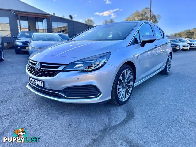 2017 HOLDEN ASTRA RS V BKMY17 5D HATCHBACK