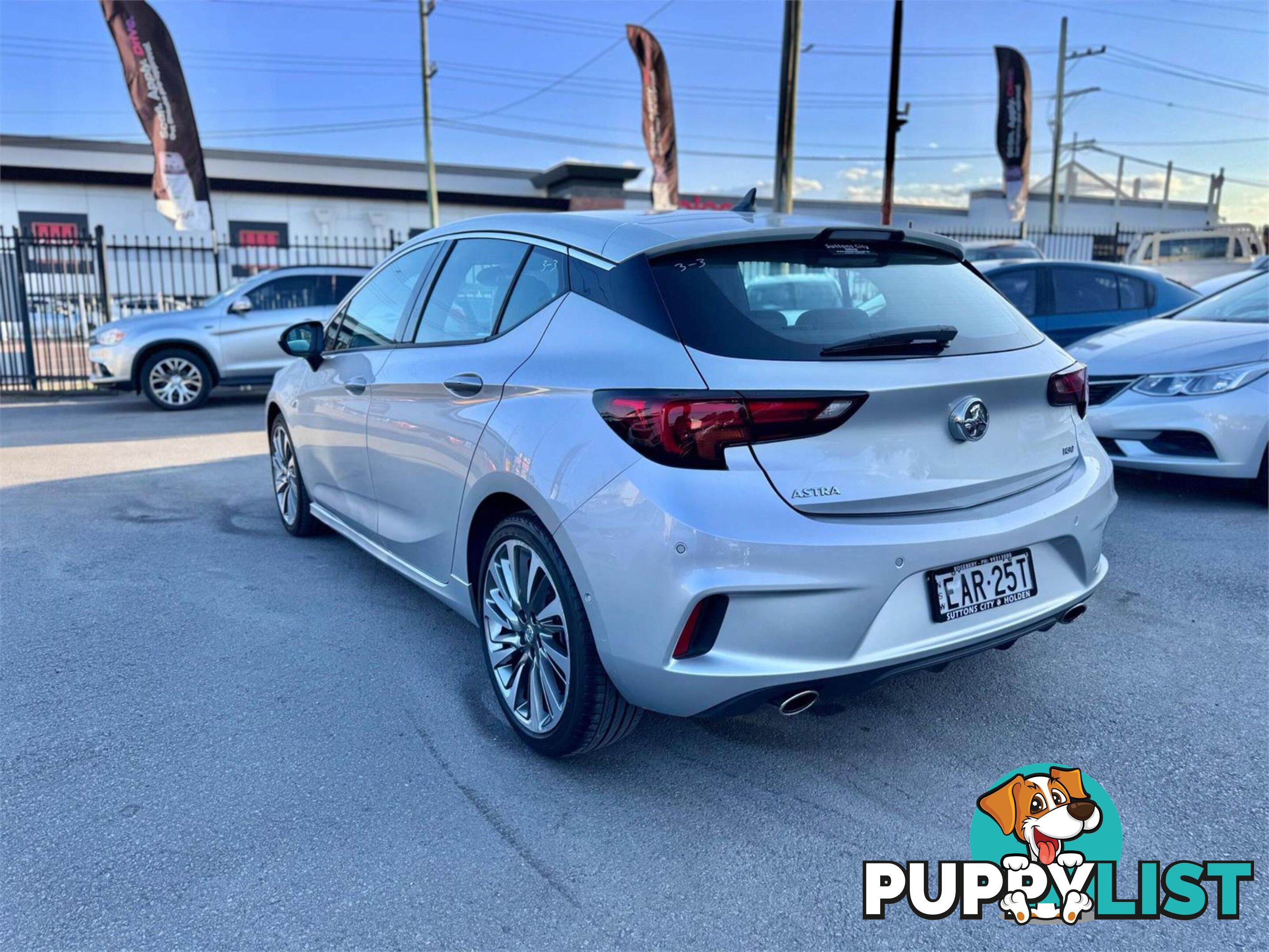 2017 HOLDEN ASTRA RS V BKMY17 5D HATCHBACK