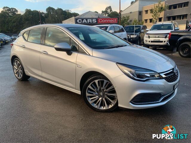 2017 HOLDEN ASTRA RS V BKMY17 5D HATCHBACK