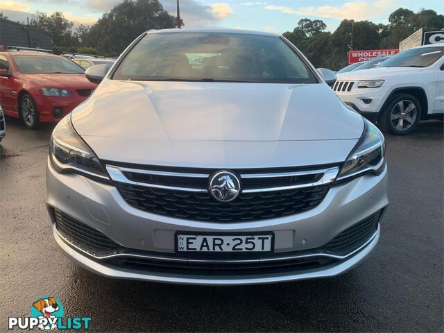 2017 HOLDEN ASTRA RS V BKMY17 5D HATCHBACK