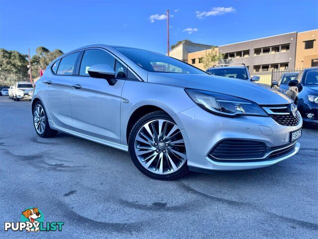 2017 HOLDEN ASTRA RS V BKMY17 5D HATCHBACK