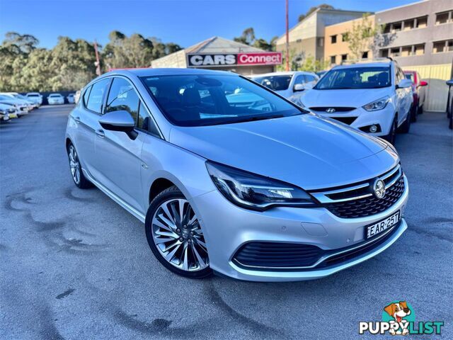 2017 HOLDEN ASTRA RS V BKMY17 5D HATCHBACK