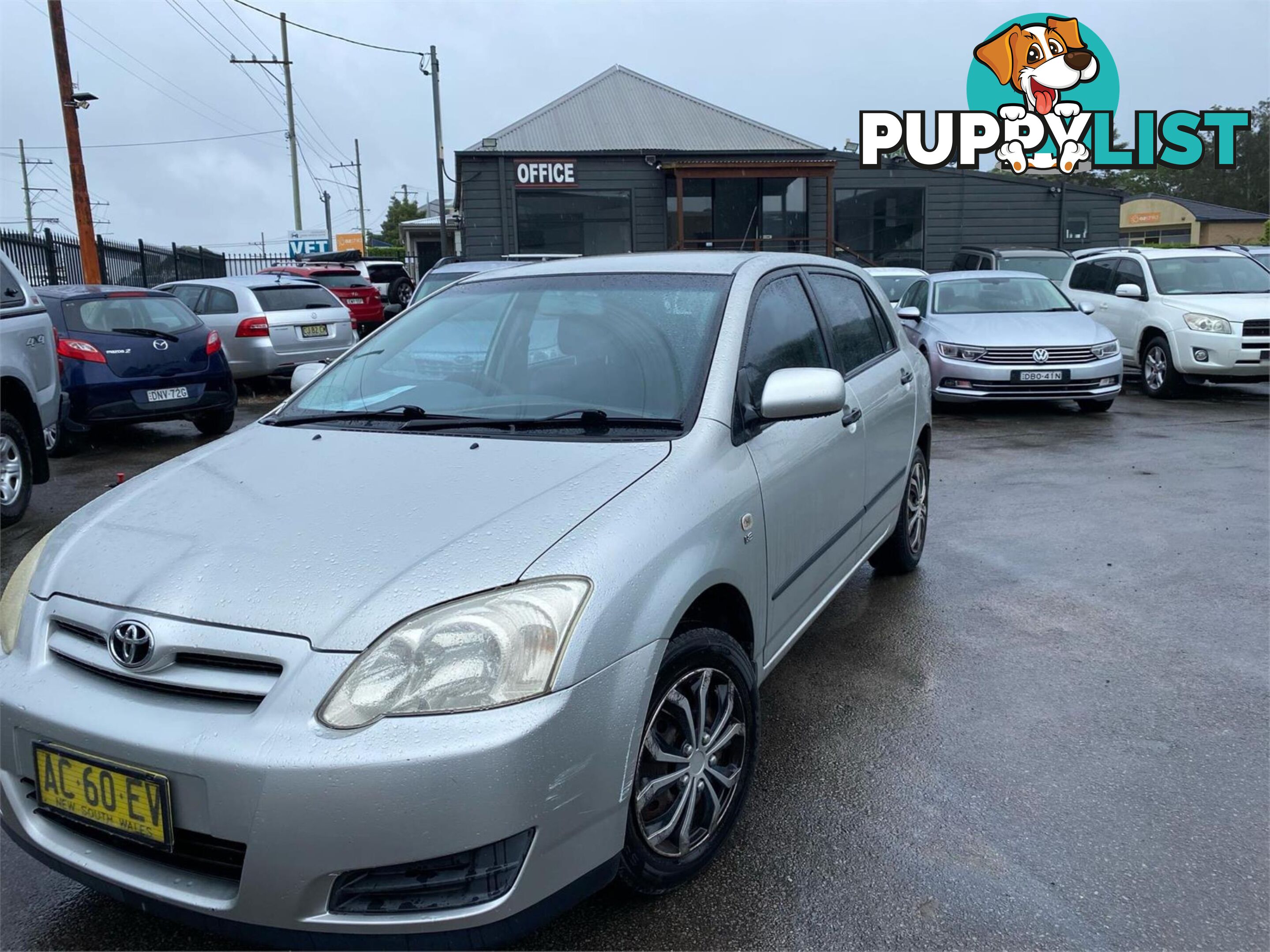 2004 TOYOTA COROLLA ASCENTSECA ZZE122R 5D HATCHBACK