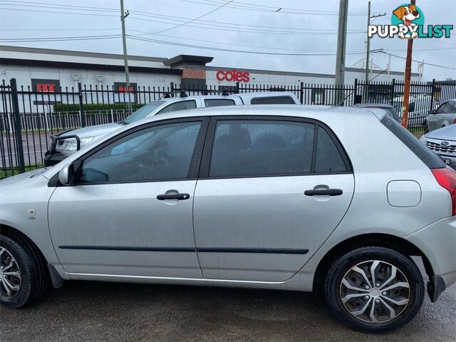 2004 TOYOTA COROLLA ASCENTSECA ZZE122R 5D HATCHBACK