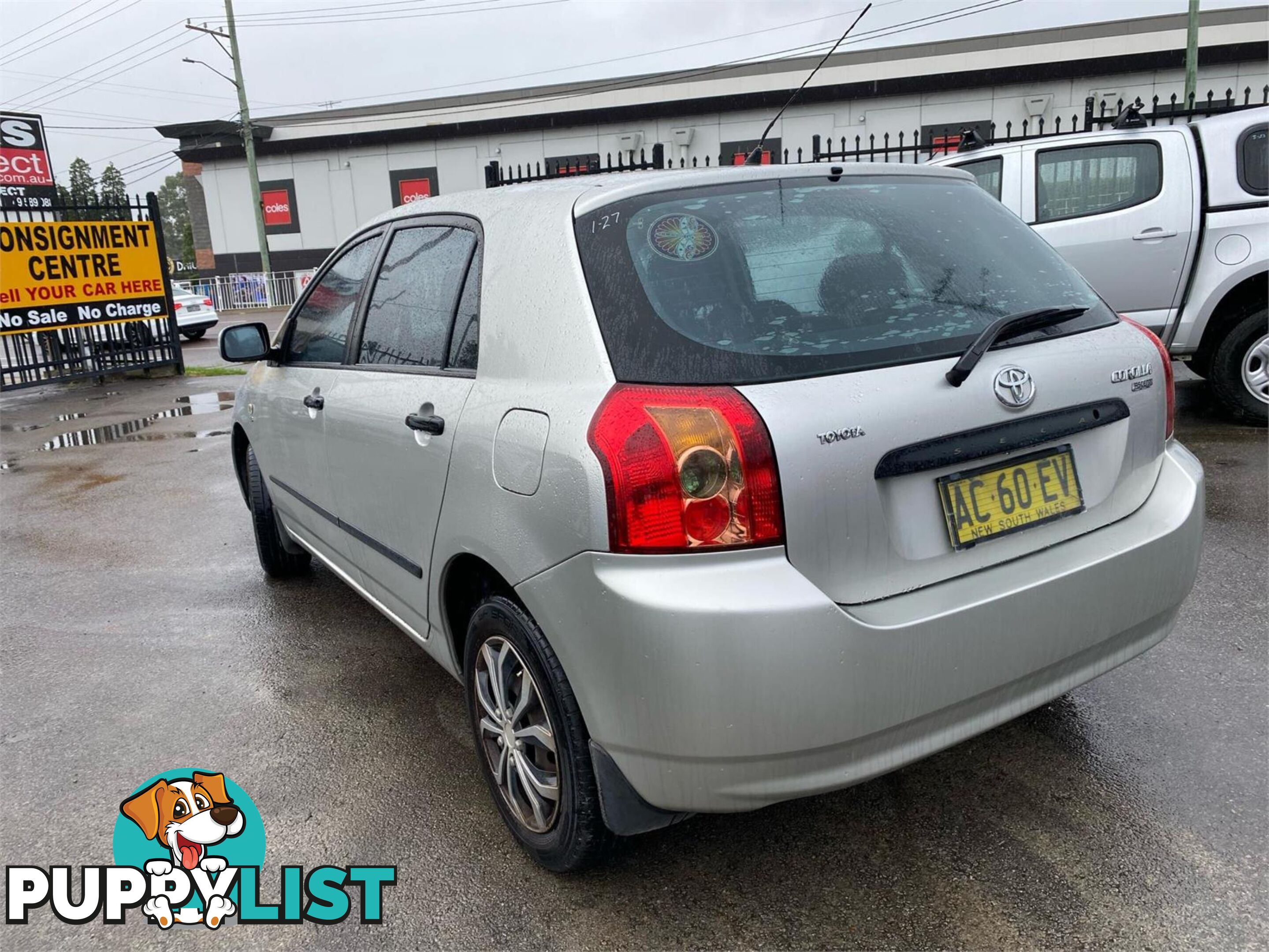 2004 TOYOTA COROLLA ASCENTSECA ZZE122R 5D HATCHBACK