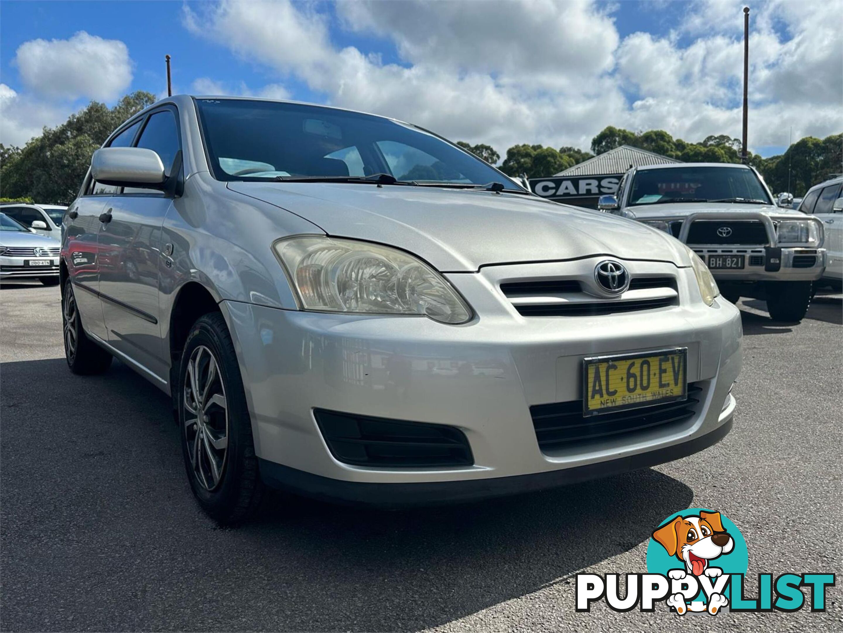 2004 TOYOTA COROLLA ASCENTSECA ZZE122R 5D HATCHBACK