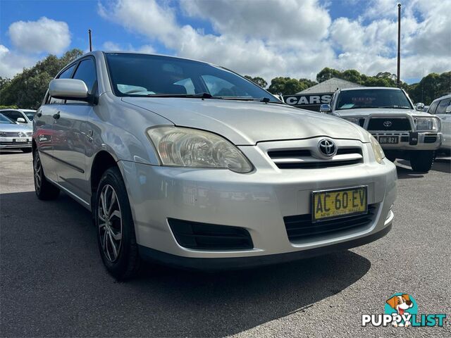 2004 TOYOTA COROLLA ASCENTSECA ZZE122R 5D HATCHBACK