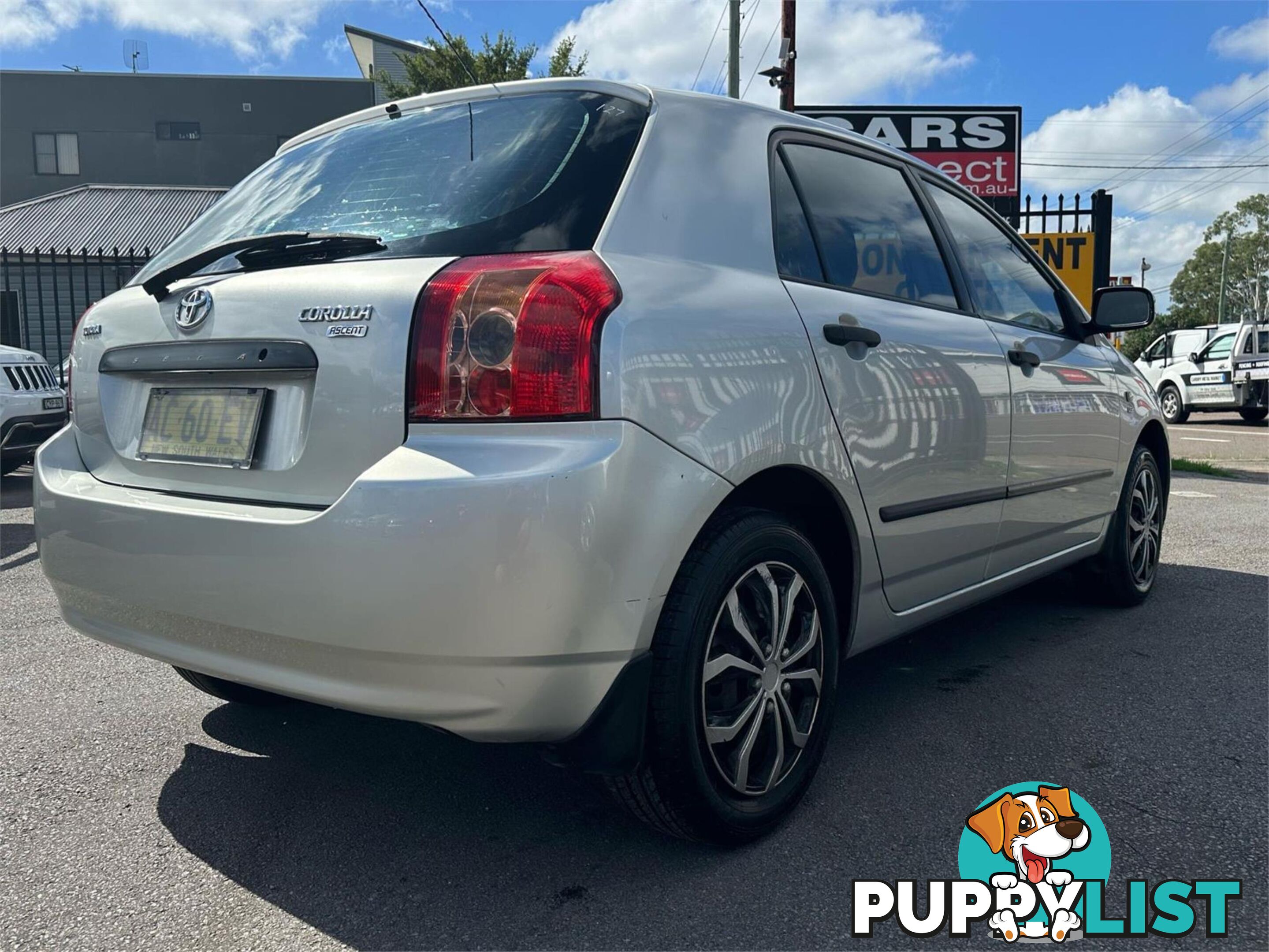 2004 TOYOTA COROLLA ASCENTSECA ZZE122R 5D HATCHBACK