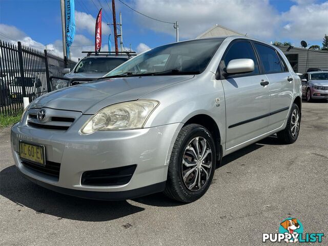 2004 TOYOTA COROLLA ASCENTSECA ZZE122R 5D HATCHBACK