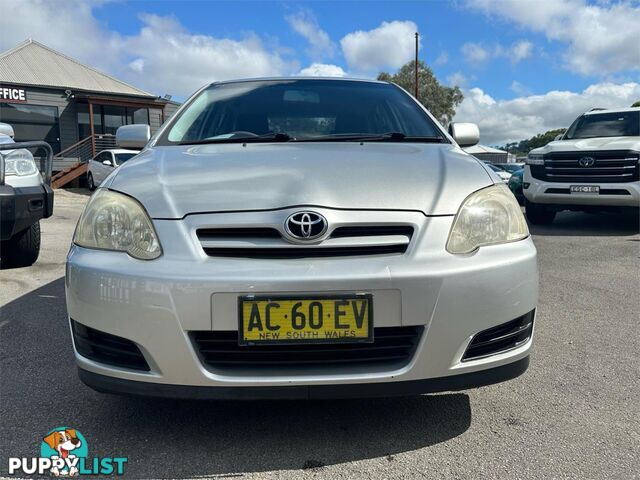 2004 TOYOTA COROLLA ASCENTSECA ZZE122R 5D HATCHBACK