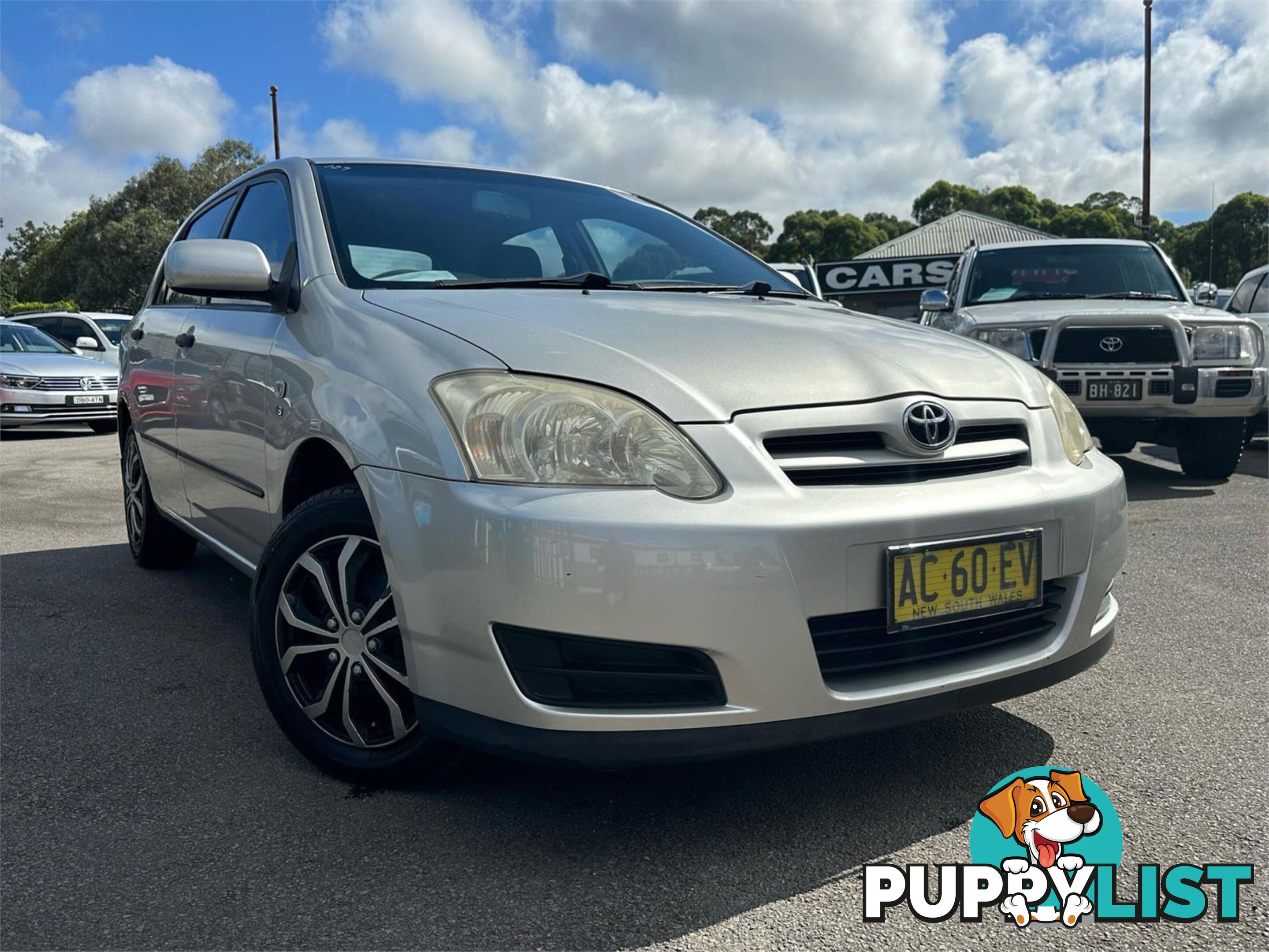 2004 TOYOTA COROLLA ASCENTSECA ZZE122R 5D HATCHBACK