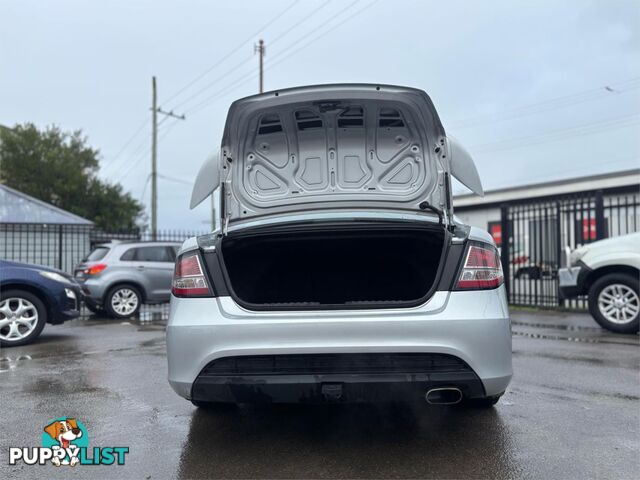 2009 FORD XR6  FG 4 DR SEDAN