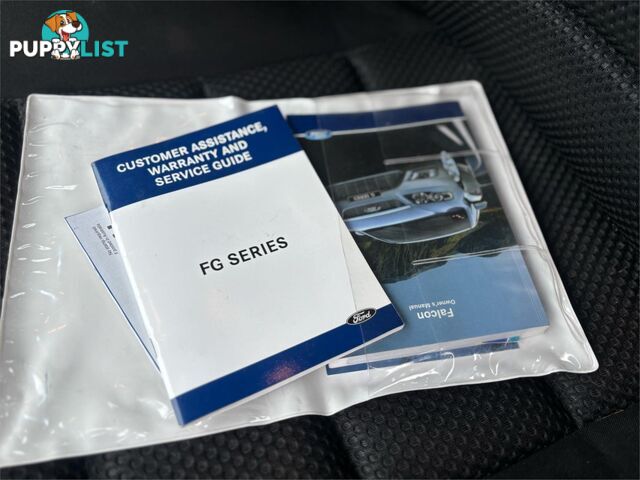 2009 FORD XR6  FG 4 DR SEDAN