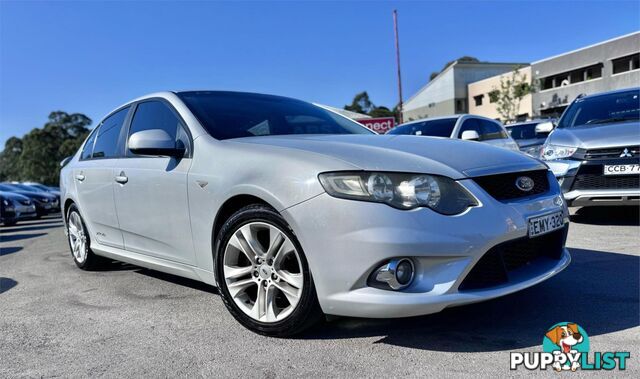 2010 FORD FALCON XR6 FG 4D SEDAN