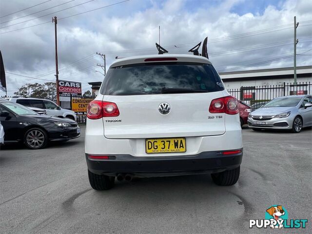 2009 VOLKSWAGEN TIGUAN 147TSI 5NCMY09 4D WAGON