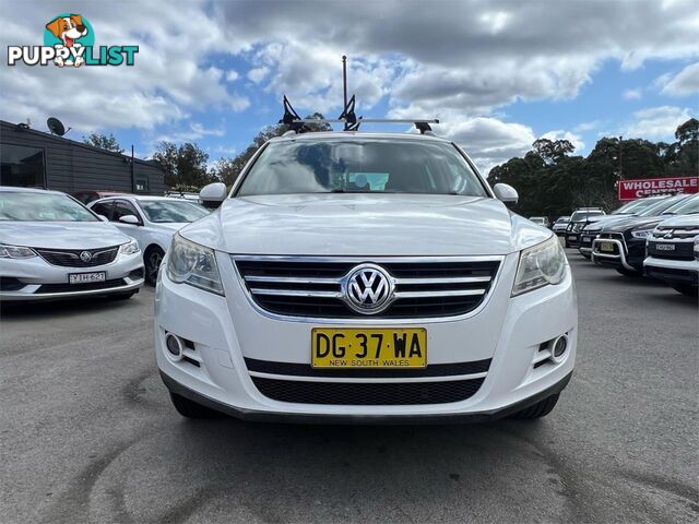 2009 VOLKSWAGEN TIGUAN 147TSI 5NCMY09 4D WAGON