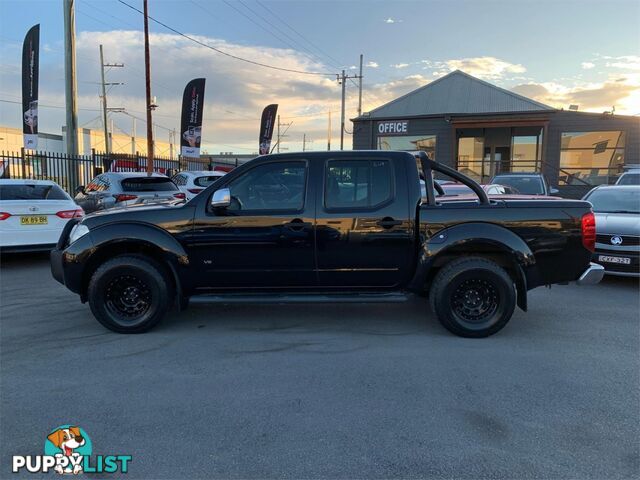 2013 NISSAN NAVARA ST X550(4X4) D40MY12 DUAL CAB UTILITY