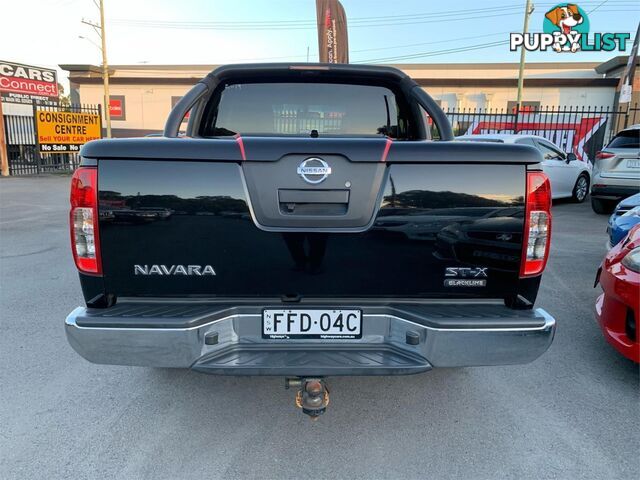 2013 NISSAN NAVARA ST X550(4X4) D40MY12 DUAL CAB UTILITY