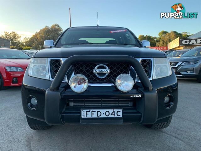 2013 NISSAN NAVARA ST X550(4X4) D40MY12 DUAL CAB UTILITY