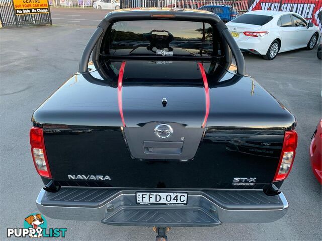 2013 NISSAN NAVARA ST X550(4X4) D40MY12 DUAL CAB UTILITY