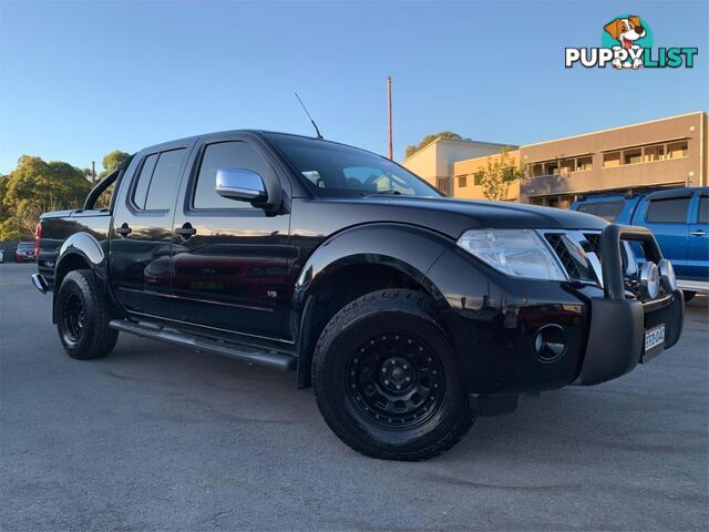 2013 NISSAN NAVARA ST X550(4X4) D40MY12 DUAL CAB UTILITY