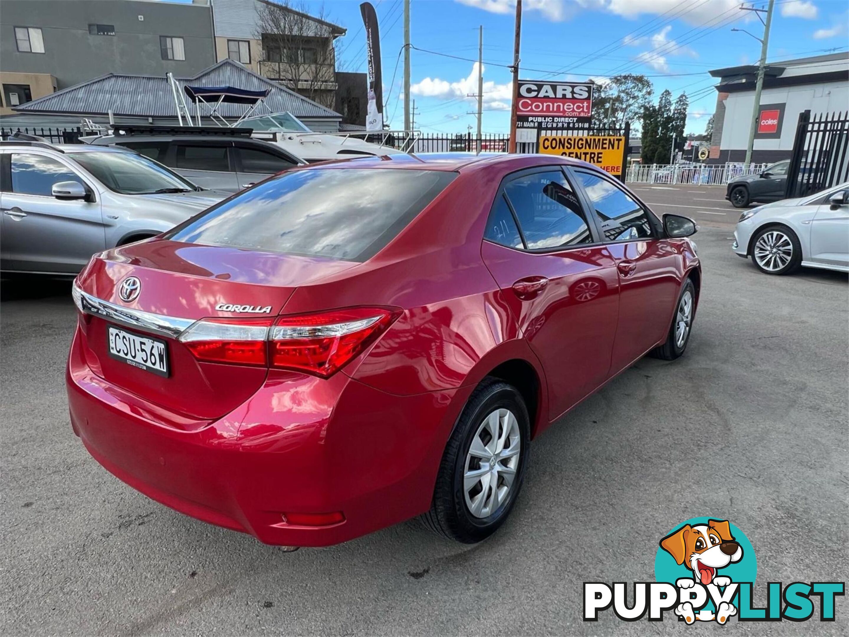 2014 TOYOTA COROLLA ASCENT ZRE172R 4D SEDAN